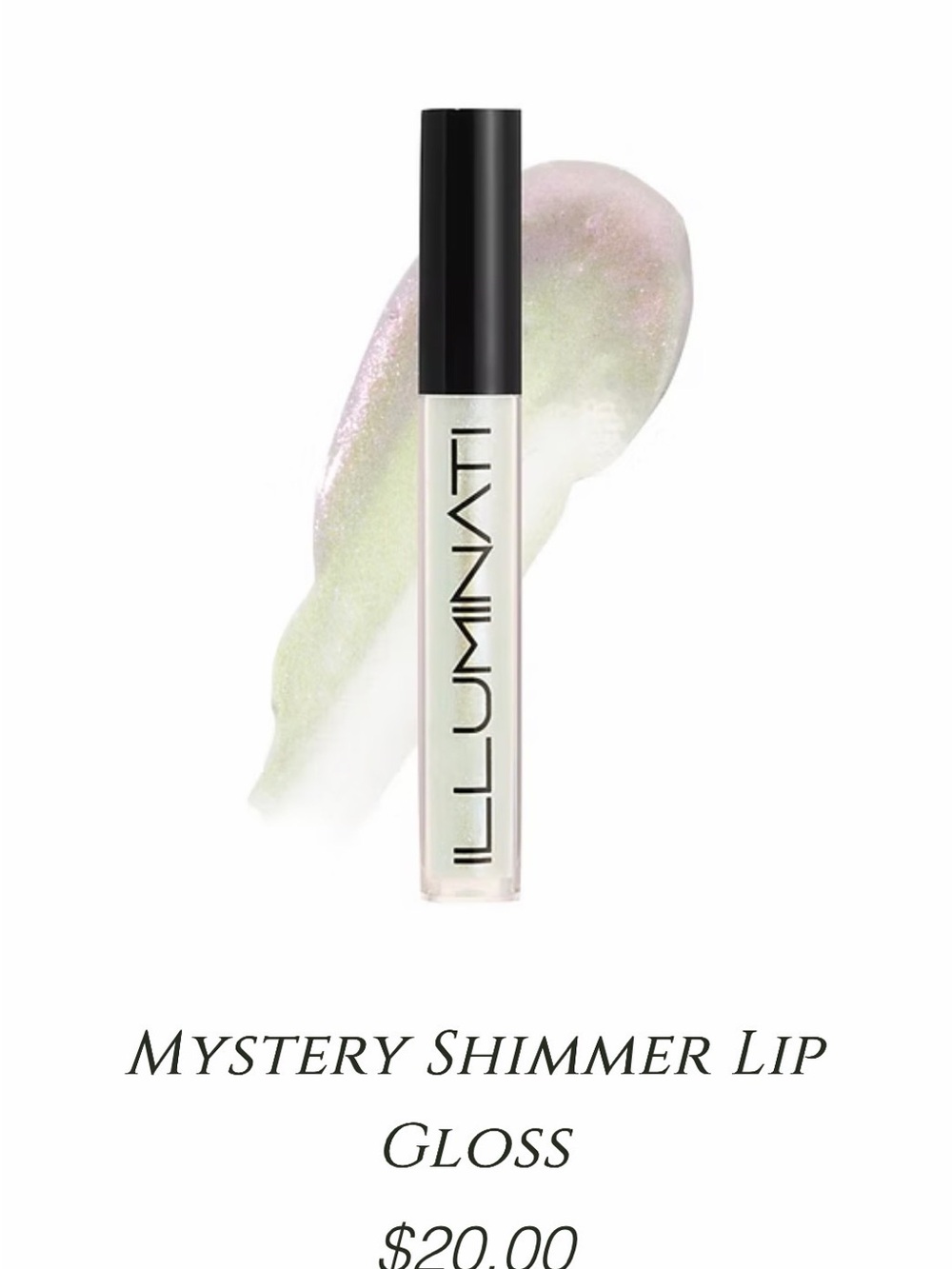 Illuminati Mystery Shimmer Lip Gloss — Iridescent Pearl